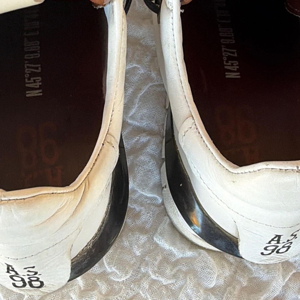 A.S.98 Denastar Leather Sneakers EU39/US8.5 - Picture 12 of 13